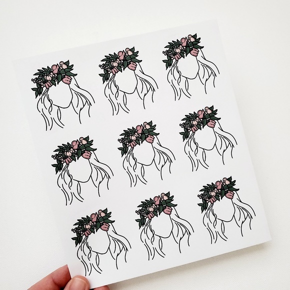 LB067 Bohemian Soul of Strength Poshmark Sticker Sheets [Price Firm] - Picture 4 of 9